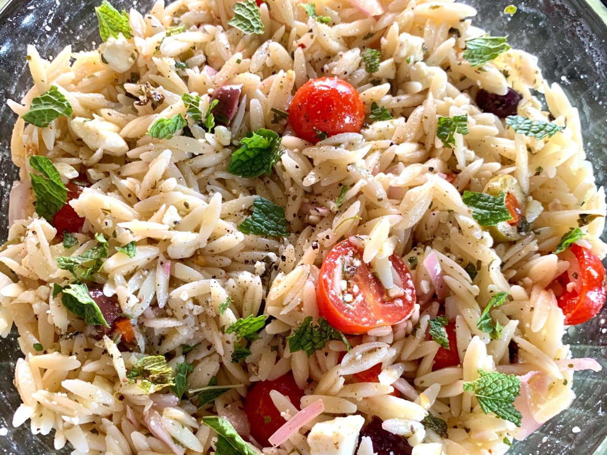 Recipe:  lemon orzo pasta&nbsp;salad